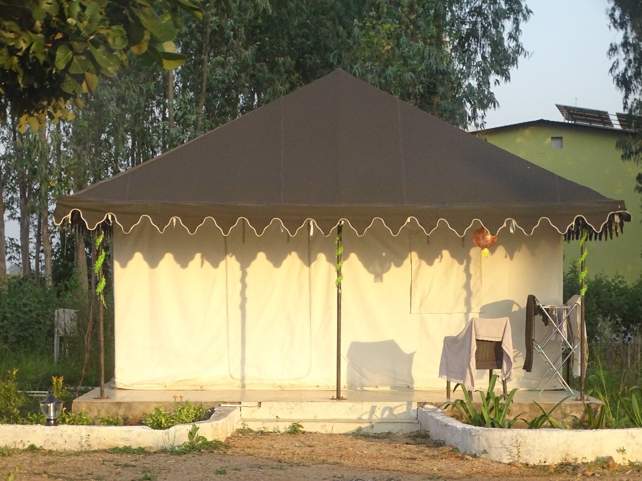 Resort grounds and landscaping